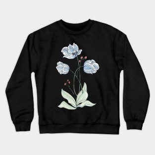 Hand-drawn Florals - Design #5 by ArtoCrafto Crewneck Sweatshirt